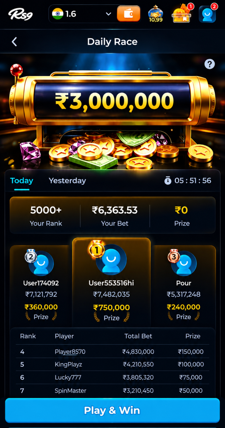 Download RS9 Game App for Real Cash Games
